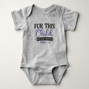 Body Pour Cet Enfant Nous Avons Prié 1 Samuel 1:27