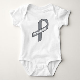 Body Pour mon ruban gris/argenté de grand-maman (de