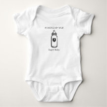 Body Powered by Milk Super Baby drôle