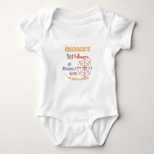 Body Premier Halloween pour bébé personnalisé, Spider W