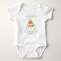 Premier Noël de bébé personnalisé