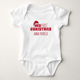 Body Premier Noël personnalisé mignon nouveau-né Père N