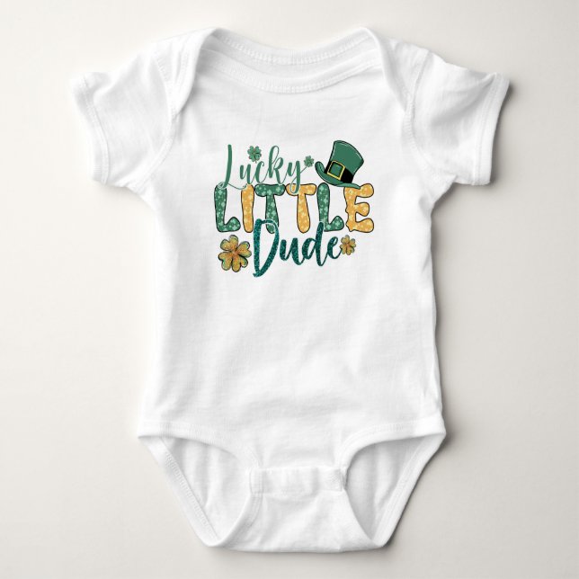 Body Premier T-shirt bébé de la Saint Patrick (Devant)