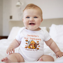 Premier Thanksgiving Powered by Pie Baby Bodysuit