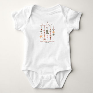Body Première combinaison de Noël pour bébé Bodysuit Bo