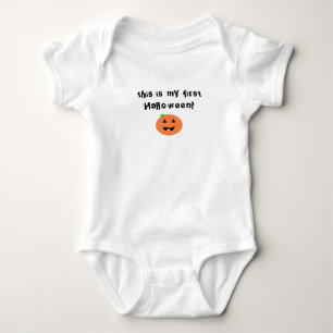 Body Première combinaison pour bébé d'Halloween