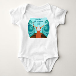 Body Première Pâque Personnalisée Nom du bébé Année Moï