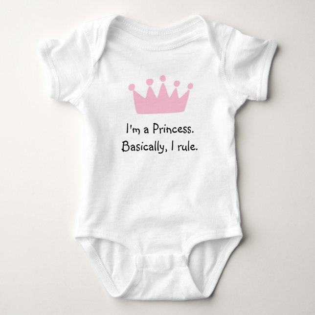 Body Princesse Baby Jumpsuit (Devant)