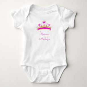 Body Princesse biologique Madelyn, Crown Baby Tee, Ajou