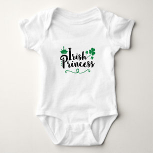 Body Princesse Irlandaise Femmes Script de la Saint-Pat