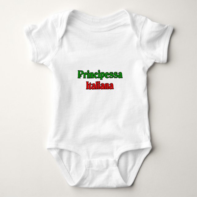 Body Principessa Italiana (Princesse italienne) (Devant)