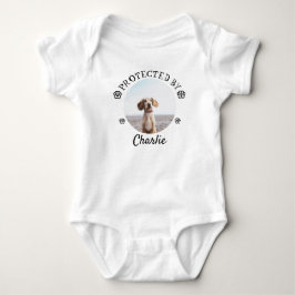 Body Protected By Dog Photo Baby Design