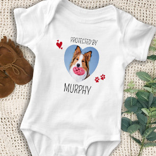 Body Protégé Par Le Chien Sécurité Personnalisé Coeur P
