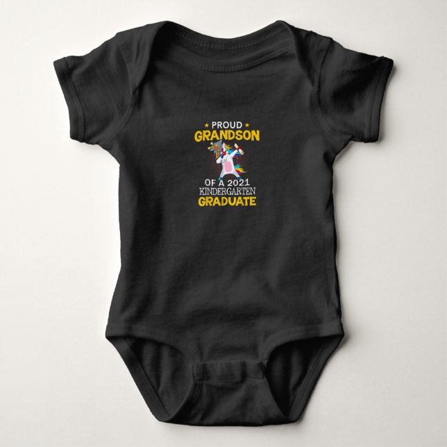 Body Proud Grandson 2021 Graduate Unicom (Devant)