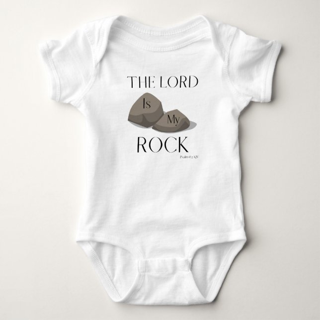 Body Psaume 18:2 Citation de la Bible KJV Unisex (Devant)