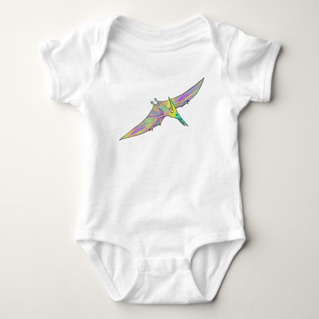 Body Pterodactyle coloré mignon bébé Dinosaure Art (Devant)