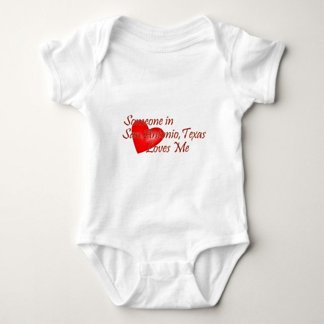 Body Quelqu'un à San Antonio le Texas m'aime (Devant)