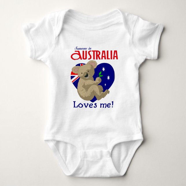 Body Quelqu'un en Australie m'aime koala (Devant)