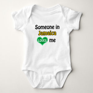 Body Quelqu'un en Jamaïque m'aime T-shirt