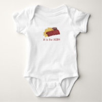 R est pour RIBS Barbecue BBQ Spare Rib Alphabet Fu