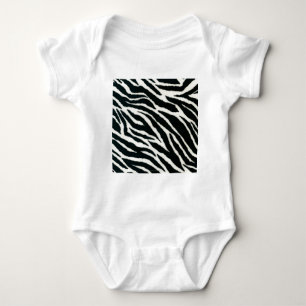 Body RAB Rockabilly Zebra Imprimer noir et blanc