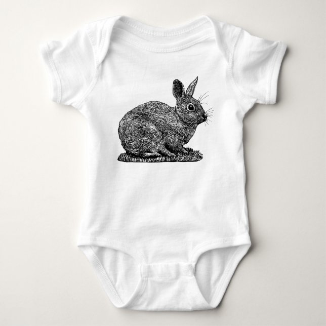 Body Rabbit - Stylet et dessin style encre (Devant)
