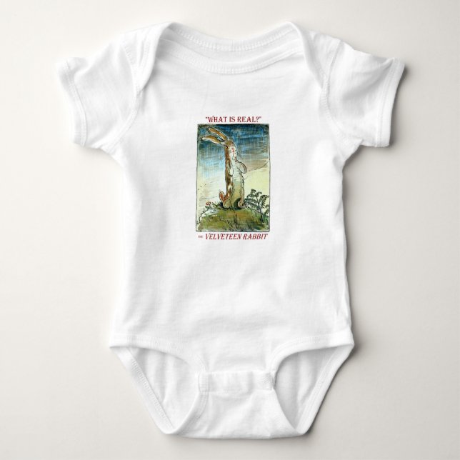 Body Rabbit Velveteen - Baby Tee (Devant)