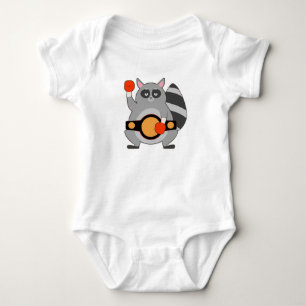 Body Raccoon en champion de boxe avec ceinture