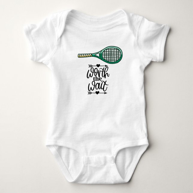 Body Raquette de tennis digne d'attendre (Devant)