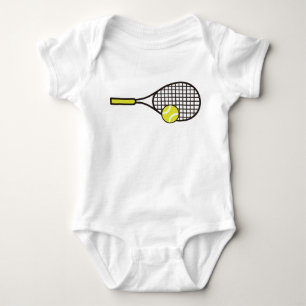 Body Raquette et balle de tennis
