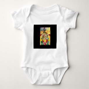 Body Rasta Couleurs Rouge or Vert Hillary Art Imprimer