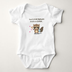 Body Raton laveur de bandit masqué par amour mignon