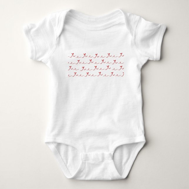 Body Red Bow Infant Bodysuit – Cute Baby Shower Gift |  (Devant)