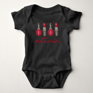 Body Red Lipstick ongle polonais fashionista Personnali