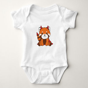 Body Red Panda Halloween Cute Devil Witch Costume