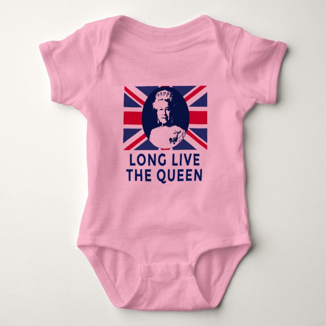 Body Reine Elizabeth II Vive la Reine (Devant)