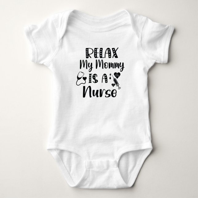 Body Relax My Maman est une infirmière / Maman Cadeau p (Devant)
