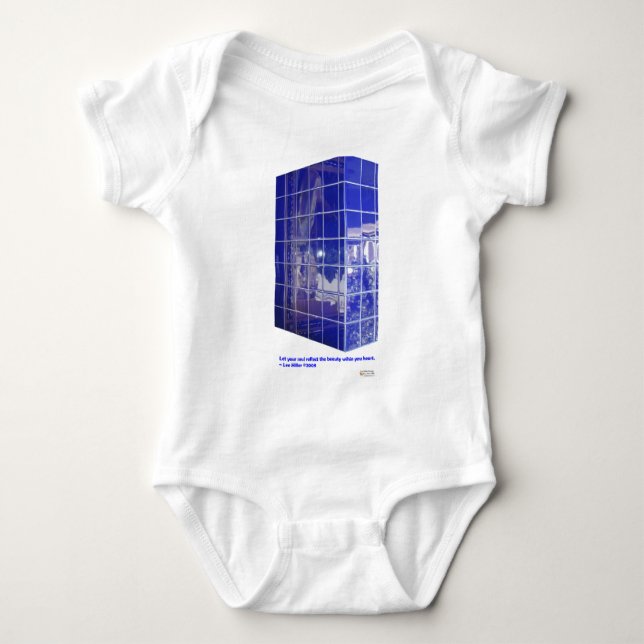 Body Ressort chaud, AR BlueTile Reflection Cadeaux (Devant)