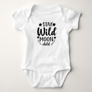 Body "rester enfant de la lune sauvage" drôle de maillo