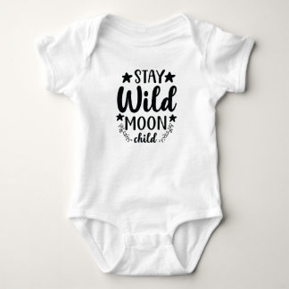 Body "rester enfant de la lune sauvage" drôle de maillo