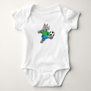 Body Rhino comme joueur de football avec Soccer