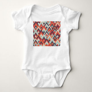 Body Rhombus géométrique : Motif coloré Vintage.