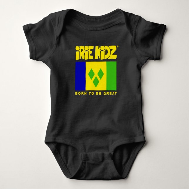 Body RiE KiDZ® 'St. Bodysuit pour bébé de Vincent Flag (Devant)