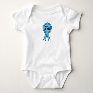 Body Ruban de récompense bleu sans avoir pris la peine
