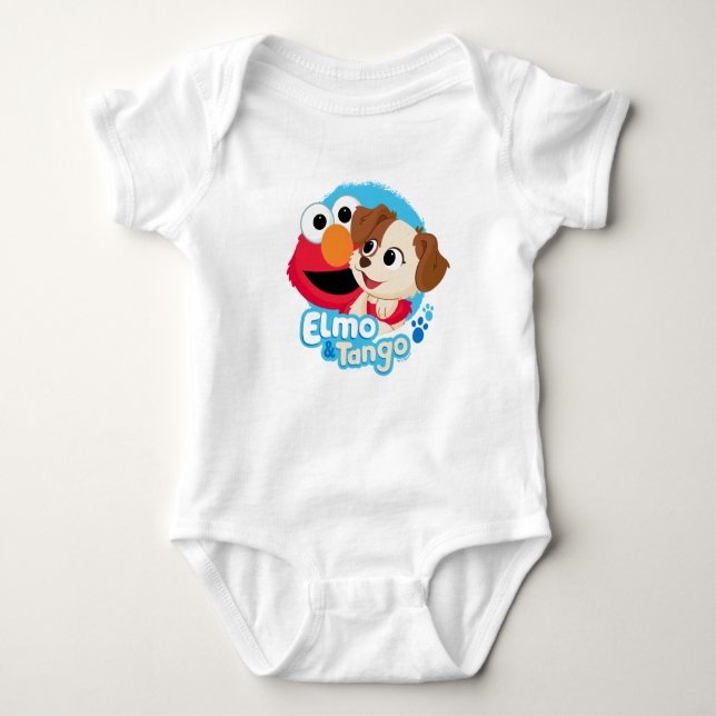 Body Rue Sésame | Badge Elmo & Tango (Devant)