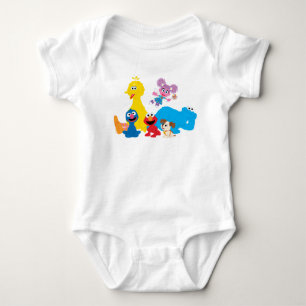 Body Rue Sésame Coloré Sesame Street Pals
