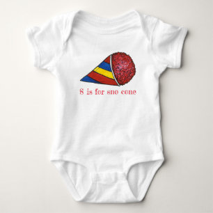 Body S est pour Sno Cone Red Cherry Ice Snocone Alphabe