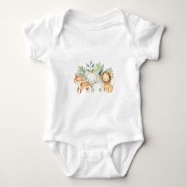 Body Safari lion, elephant and tiger illustration kids