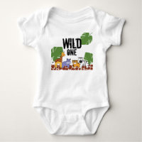 Safari "WILD ONE", thème de la jungle premier anni