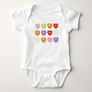 Body Saint Valentin Cute Vintage Coeur personnalisé